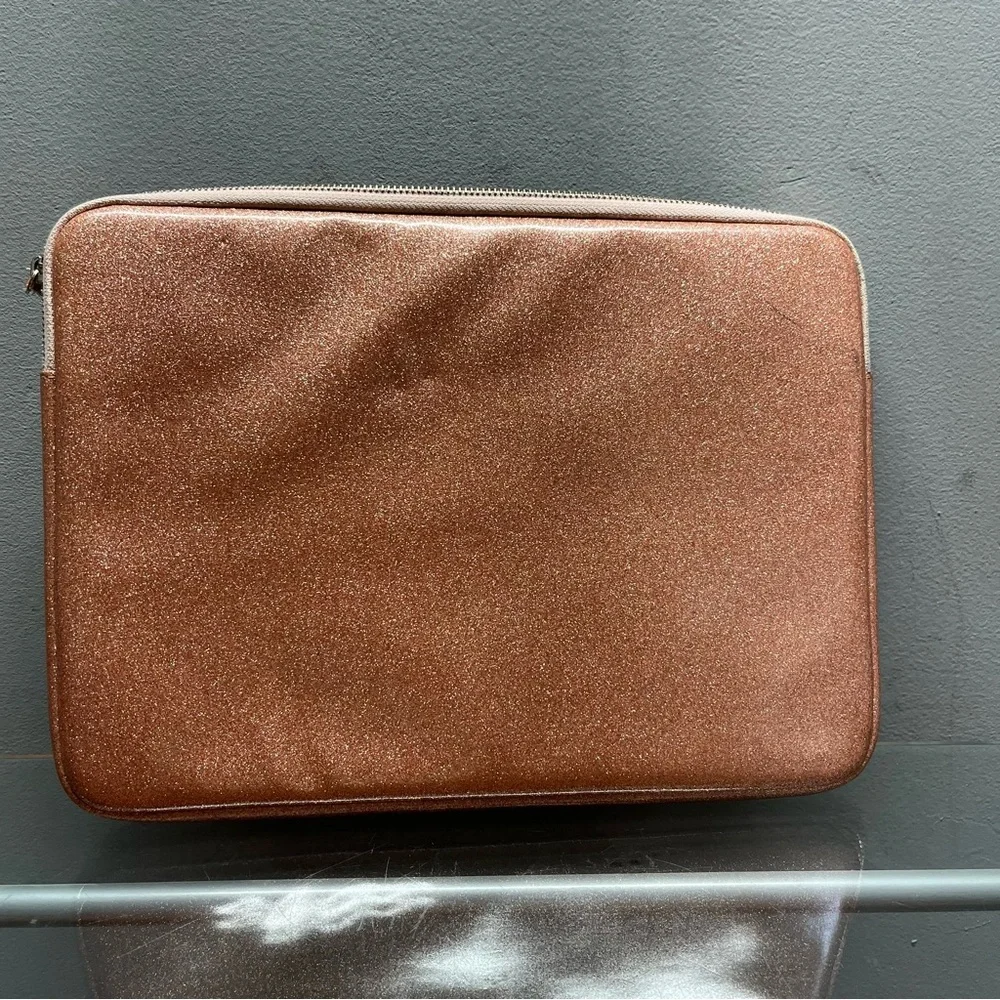 Sparkling Rose Gold Laptop Sleeve